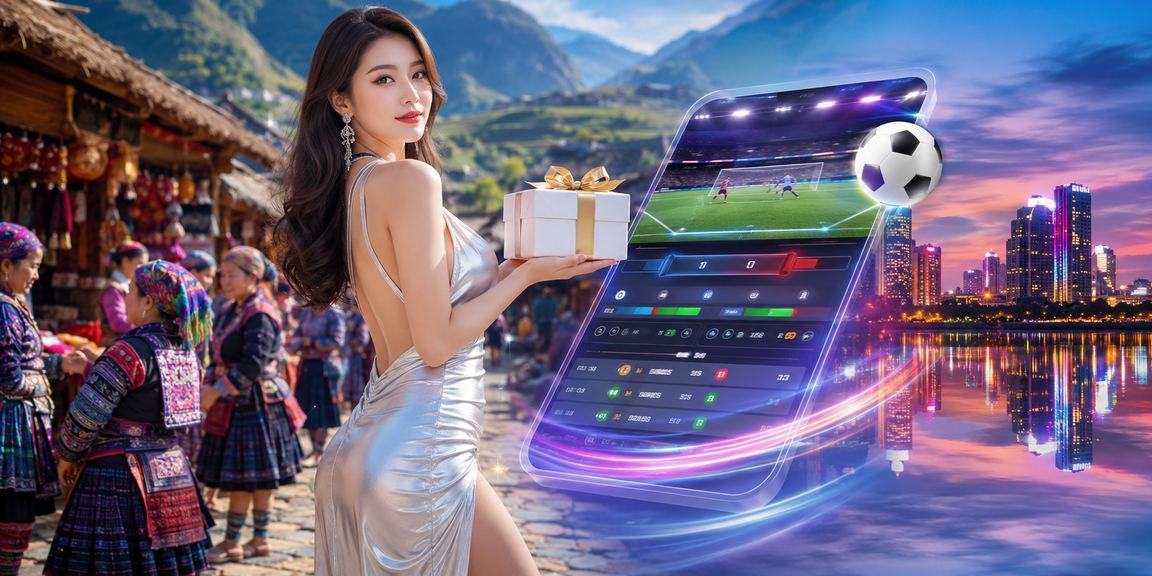 Người dùng tại Sapa sử dụng ứng dụng casino và giao dịch tài chính trực tuyến giữa khung cảnh thiên nhiên